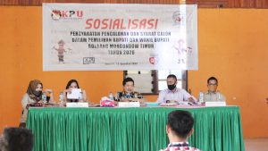 Jelang Pilbup, KPU Boltim Gencar Sosialisasi Persyaratan Pencalonan
