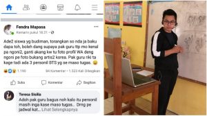 Pak Guru di Boltim Kaget ‘Artis Korea’ Ikut Belajar Online