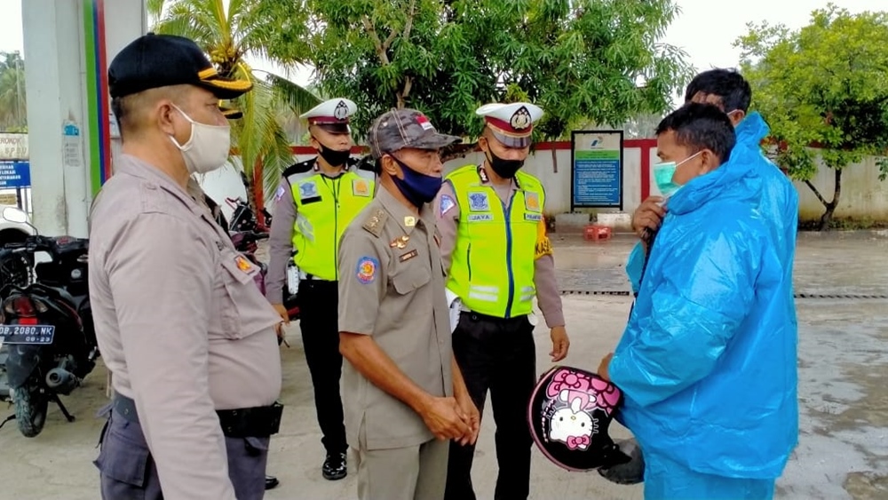 Polres dan Pemda Sidak Warga Tak Bermasker, Hukuman Senam Sehat dan Push Up Ditempat