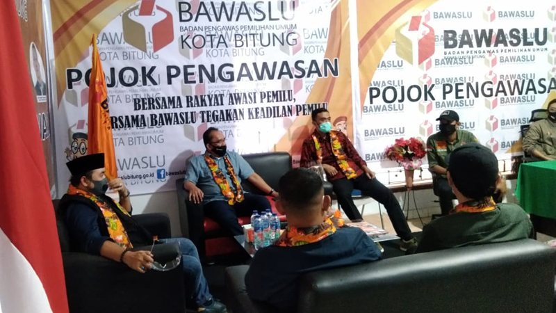 Mochammad Afifuddin Cek Kesiapan Bawaslu Bitung Awasi Pilkada 2020