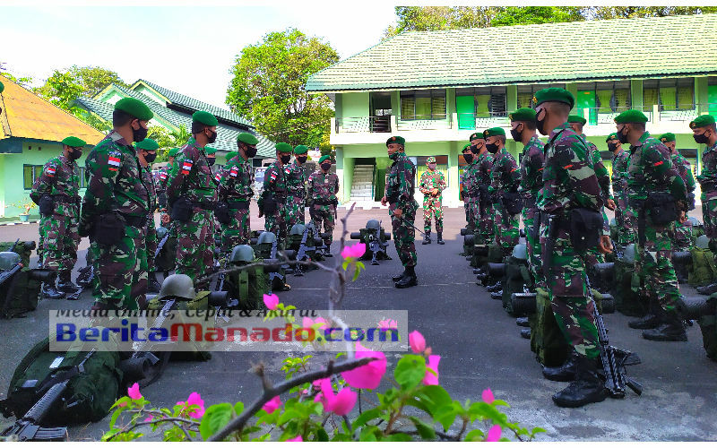 Brigjen TNI Prince Meyer Putong Lepas Satgas Operasi Pengamanan Pulau-pulau Kecil Terluar