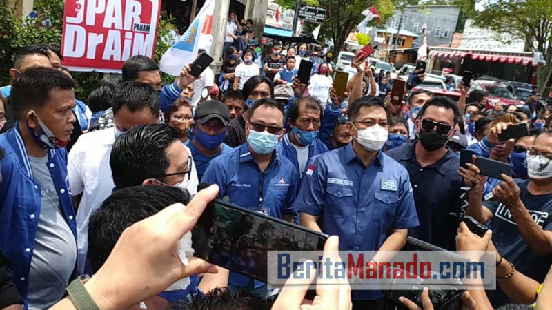 PILWALKOT MANADO: Tiba di KPU, Mor Bastiaan Ingatkan Protokol Kesehatan