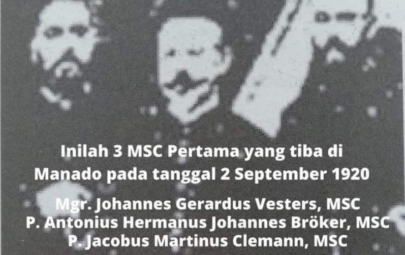 Ini Kilas Sejarah 100 Tahun Karya MSC di Sulawesi