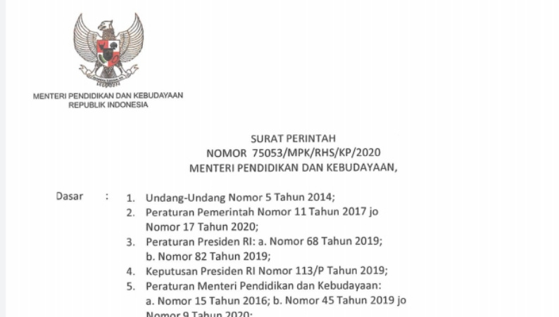 Kemendikbud RI Perintahkan Prof Deitje Katuuk Pelaksana Tugas Rektor UNIMA