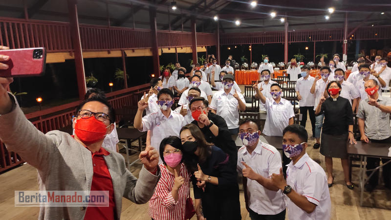 Obor Muda Minut Deklarasi Dukung Joune Ganda-Kevin Lotulung