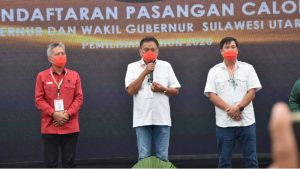 Maju di Periode Kedua, Olly Dondokambey-Steven Kandouw Tetap Fokus Tangani COVID-19