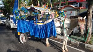 Vonnie Panambunan Batal Naik Bendi, Bagaimana Nasib Kuda di Depan Kantor Telkom?