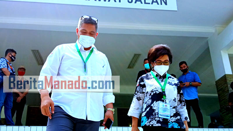 PILWALKOT MANADO: Tuntaskan Tahapan Pemeriksaan Kesehatan, Julyeta Runtuwene-Harley Mangindaan Tetap Kompak