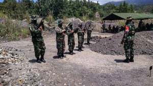 Kodim 1301/Sangihe Gelar Latihan Tembak Senjata Ringan TW III TA 2020