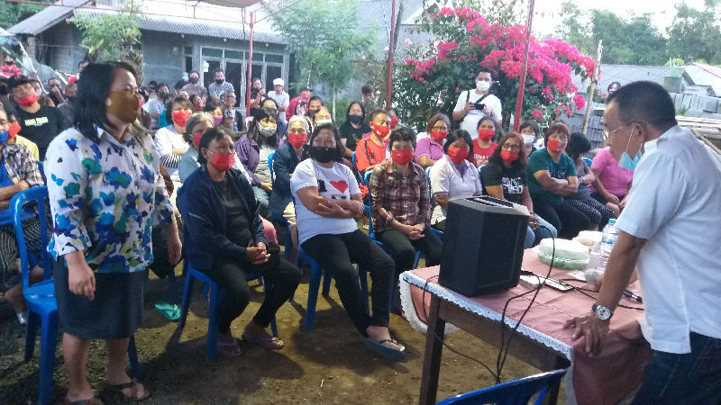 Reses di Tondangow, Wenny Lumentut Tanggapi Aspirasi Warga