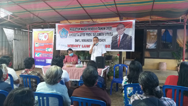 Reses di Tondangow, Wenny Lumentut Tanggapi Aspirasi Warga
