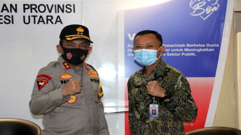 Perkuat Sinergitas Bersama, Polda Sulut, BPK dan BPKP Berkomitmen Cegah Penyimpangan Keuangan Negara