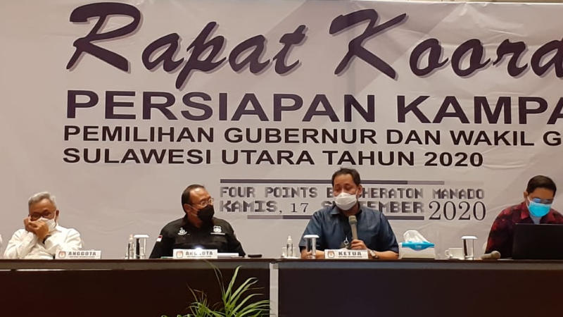 Jelang Kampanye, Bawaslu Sulut Ingatkan Soal Protokol COVID-19