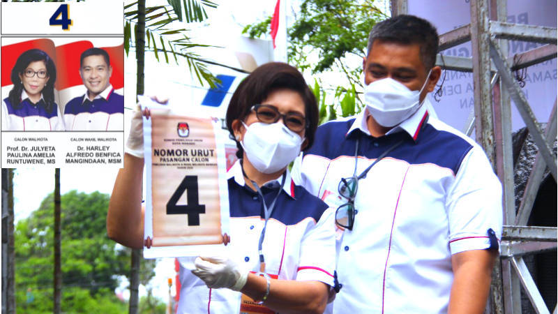 PILWALKOT MANADO: Begini Arti Angka 4 Menurut Julyeta Runtuwene - Harley Mangindaan