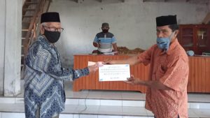 87 KPM di Desa Ollot Satu Terima BLT DD Tahap II