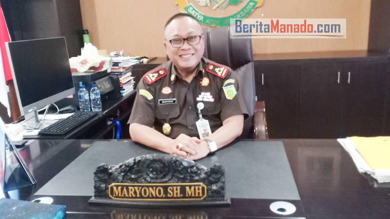 Kejari Manado Terima Uang Pengganti Denda Perkara Tipikor RSJ Ratumbuysang