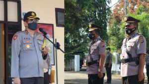 AKBP Eko Kurniawan Lantik Kabag Ren dan Kasat Intel