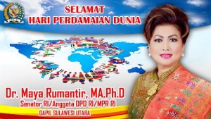 Wujudkan Perdamaian Dunia, Ini Kata Senator Maya Rumantir