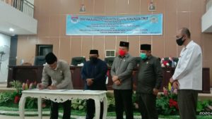 DPRD Gelar Paripurna Nota Kesepakatan KUPA-PPAS Boltim 2020