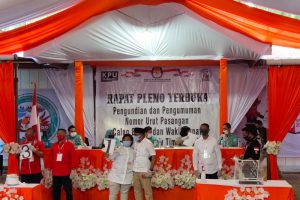PILBUP BOLTIM: Nomor Urut Paslon Diumumkan, Amalia – Uyun 1, Sachrul – Oskar 2, Suhendro – Rusdi 3