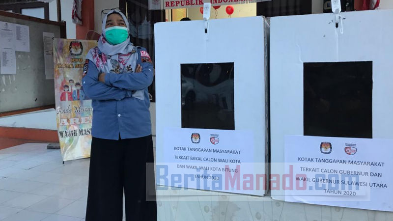 PILWALKOT BITUNG: KPU Jamin Kerahasian Identitas Masyarakat yang Ajukan Tanggapan Paslon