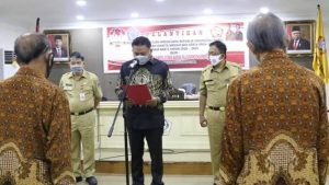 Lantik Pengurus PWRI Sulut, Olly Dondokambey Janji Tingkatkan Hibah
