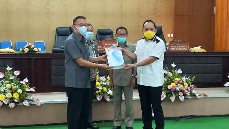 Pemkot Tomohon Ajukan Ranperda APBD Kota Tomohon Tahun 2021