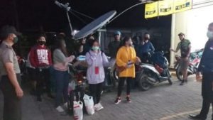 Polsek Tompaso Gelar Patroli Cipta Kondisi Cegah Penyebaran Virus Covid-19