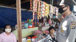 Patroli Pencegahan COVID-19, Polsek Beo Tahuna Temukan Warga Tak Pakai Masker