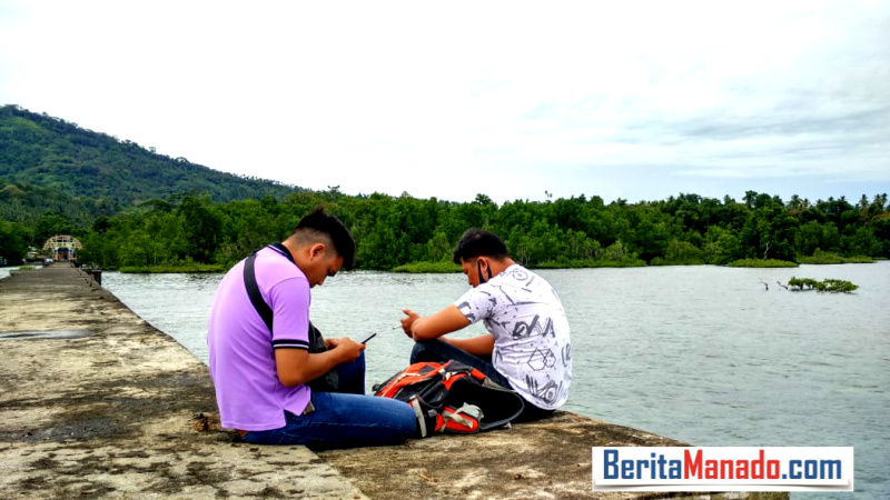 Indahnya Pemandangan Bahowo di Tongkaina, Cocok untuk Penghilang Stres