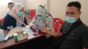 Meliput di Kantor Pemkab Bolsel, Jurnalis Wajib Rapid Test
