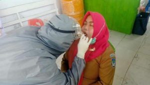 Cegah COVID-19, Puskesmas Molibagu Rapid Test 472 Warga