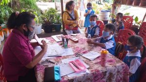 Terapkan Protokol Kesehatan, TK GMIM Bethel Winangun Lanjutkan Belajar dari Rumah