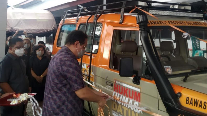 Mobil Baronda Bawaslu Sulut Resmi Beroperasi, Siap Tempur di 15 Kabupaten/Kota