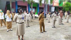 Mengintip Aktivitas di SMPN 4 Kotamobagu di Tengah Pandemi COVID-19