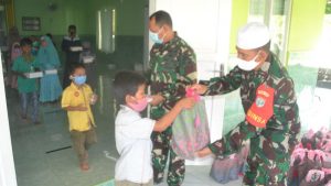 Kodim 1015/Spt Santuni 30 Anak Yatim Piatu
