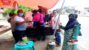 Perhatian Sangadi Bolbar Bagi Warga Terdampak Covid-19