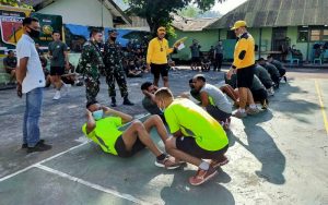 Tingkatkan Kemampuan Fisik Prajurit, Kodim 1301/Sangihe Laksanakan Samapta Periodik ke-II TA 2020