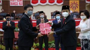 Fransiscus Silangen Pimpin DPRD, Ini Harapan Pjs Gubernur Sulut Agus Fatoni