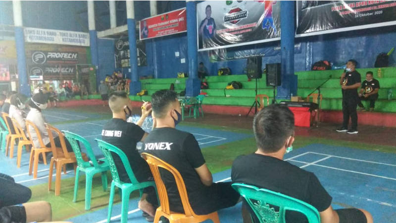 Tanpa Penonton, Perebutan Piala Ketua DPRD Kotamobagu Terapkan Protokol Kesehatan
