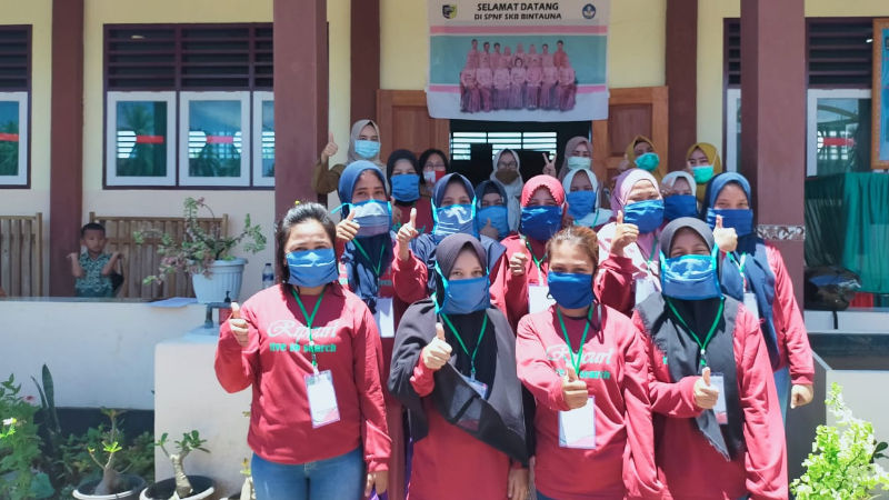 Lewat Pelatihan Program PKW, 15 Warga Bintauna Dilatih Mental Berwirausaha