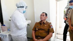 Cegah Covid-19, Puluhan Pejabat Pemkab Boltim Lakukan `Swab Test`
