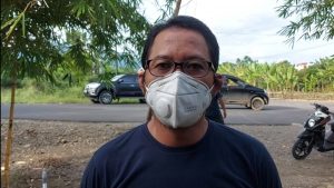 Dinas Kesehatan Lakukan Pengasapan Disinfektan di Kantor Bupati Boltim