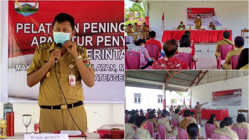 Peningkatan Kapasitas, Perangkat Desa dan BPD di Kecamatan Pusomaen Dilatih