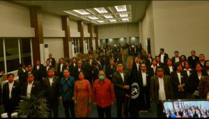 Edison Humiang Kembali Sentil 3M di Pelantikan PIKI Bitung
