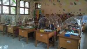 Dihadapkan dengan Pandemi, Sistem Belajar di SDN 1 Boroko Wajib Ditiru
