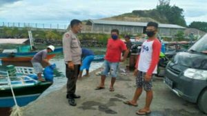 Humanis, Begini Cara Aipda Jhon Saragih Ingatkan Nelayan Soal Protokes