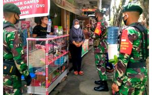 Minta Masyarakat Patuhi Protokol Kesehatan, Korem 131/Santiago Lewat Kodim 1309/Manado Pantau 40 Pos