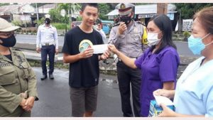 Sanksi Sosial untuk Pelanggar Protap di Amurang
