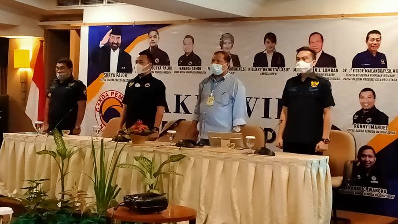Rakerwil, GPND Sulut Ingin Menangkan Kader NasDem dengan Elegan